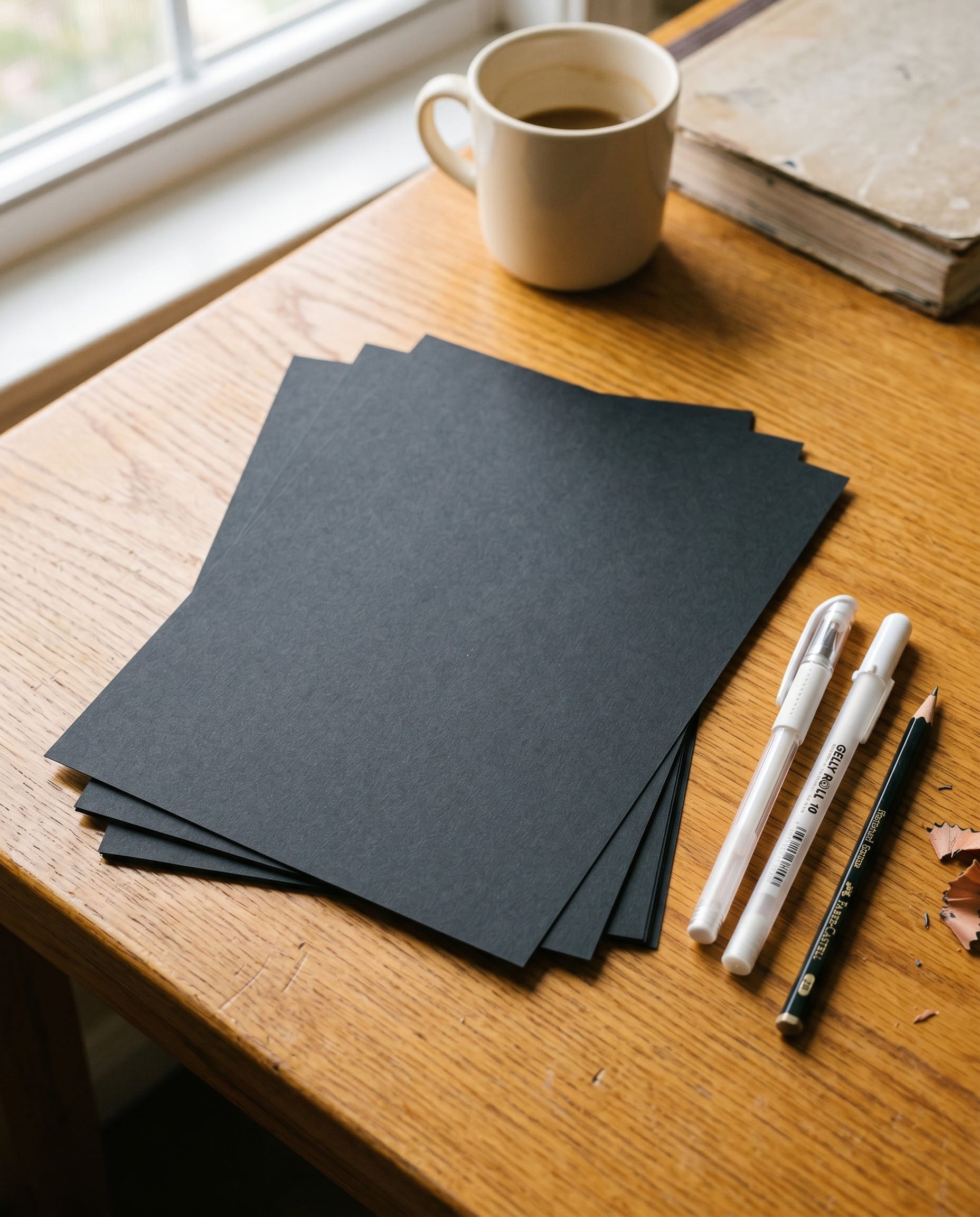Module 1 — pens and black paper